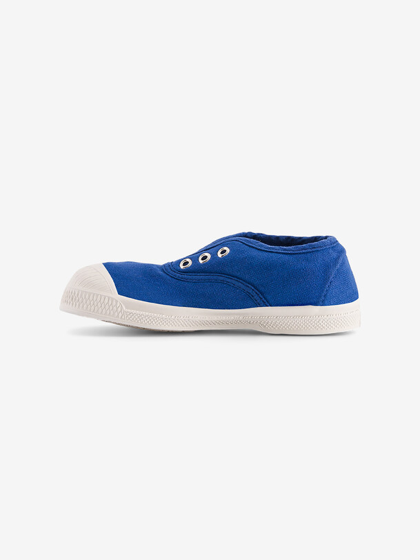 los niños elly tenis de color azul brillante