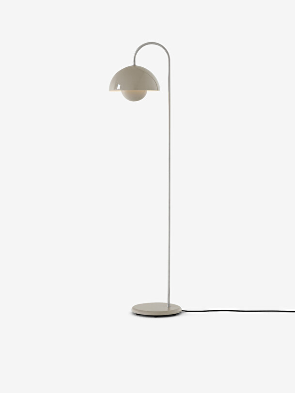 vp12 beige lámpara de piso beige