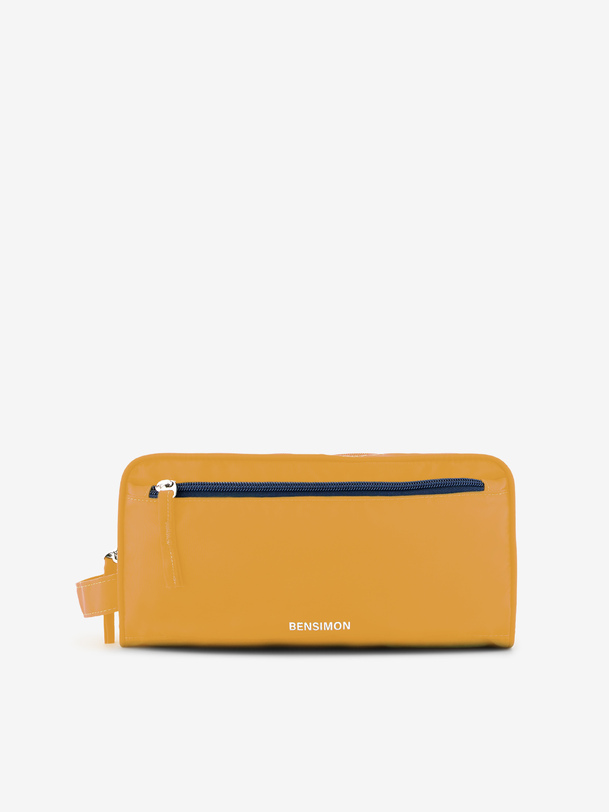 bolsa de artículos de tocador de camello