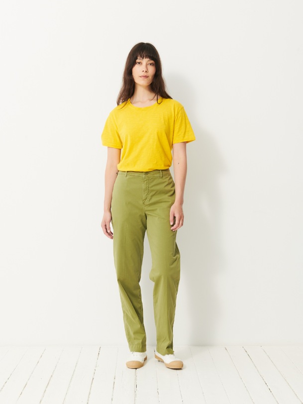 pantalones de chino de oliva