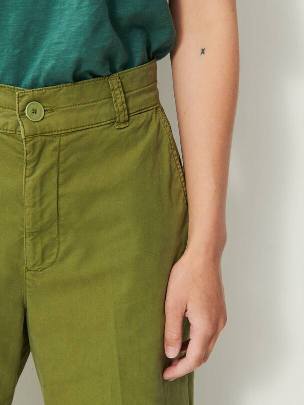 damas pantalones de oliva