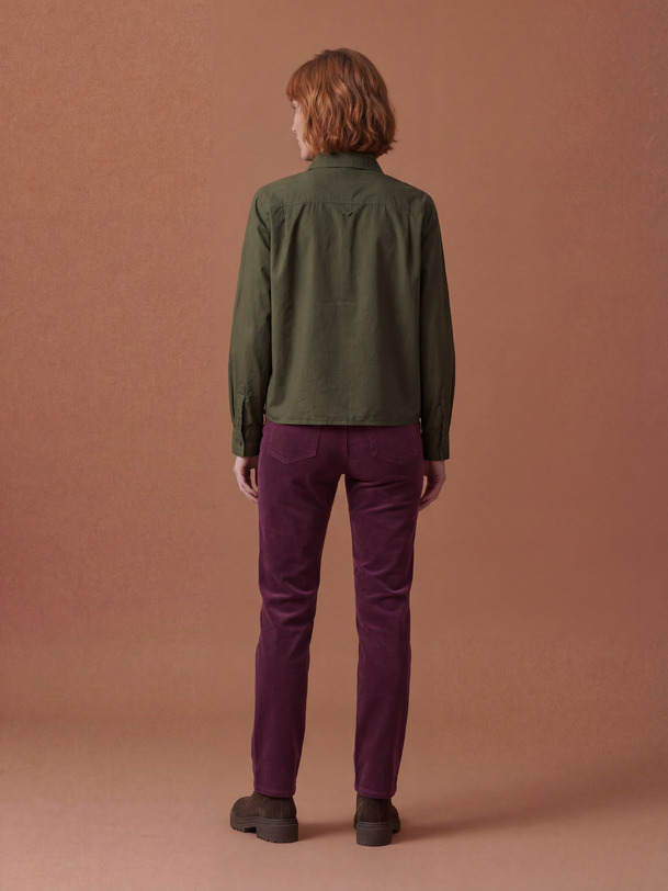 marius pantalones de ciruela