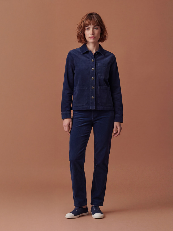 marius pantalones bleu nuit