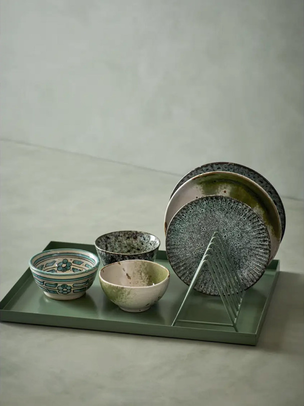 assiette de gres t.s - mme stoltz azul