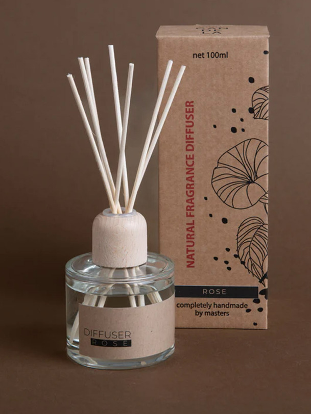 diffuseur rosa 100ml - la munio transparente