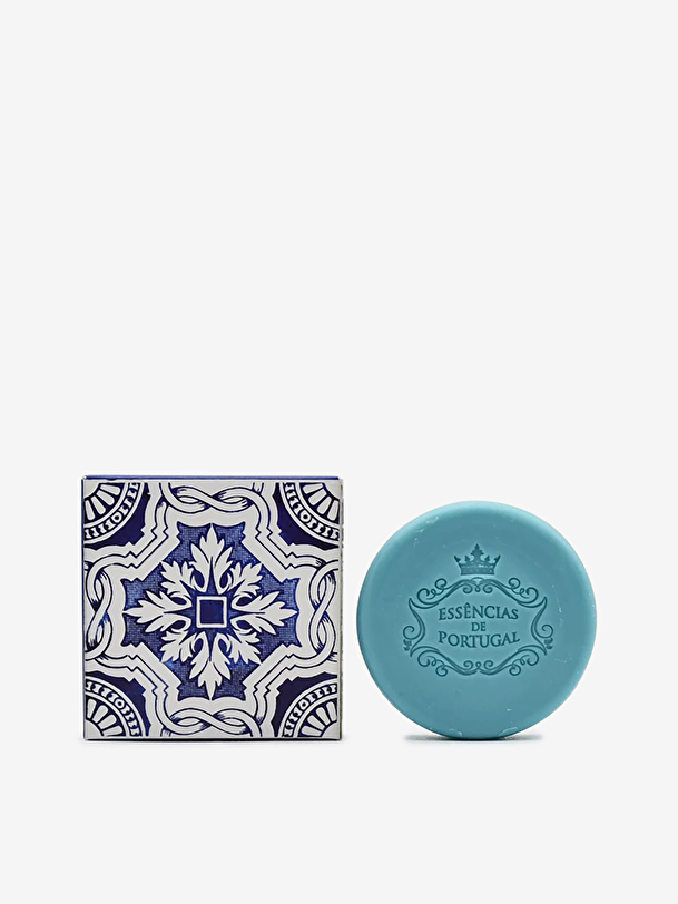 jabón de azulejo azul