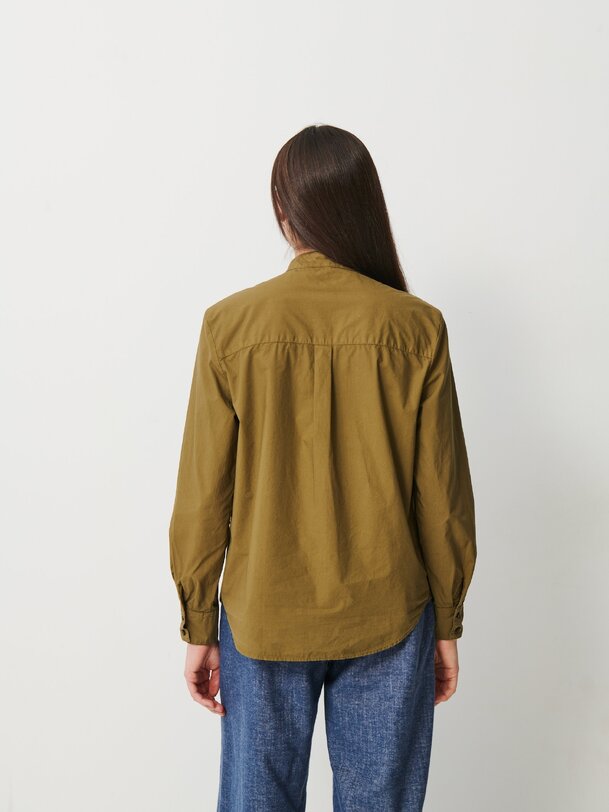 oleya camisa verde oliva oscuro