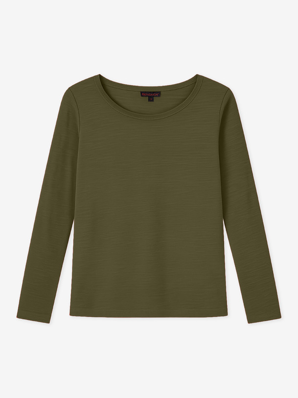 t-shirt myris de color caqui