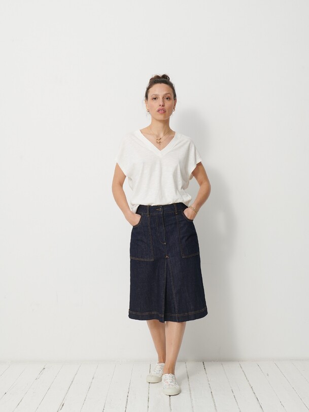 mia falda de jean