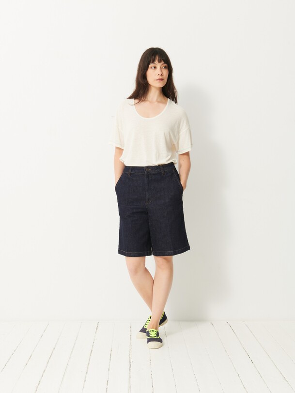 livio pantalones cortos de jean