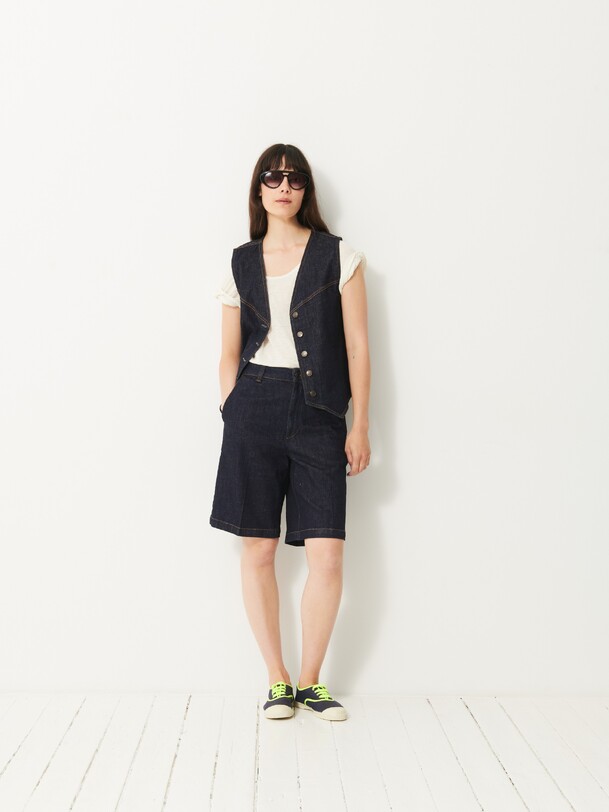 livio pantalones cortos de jean