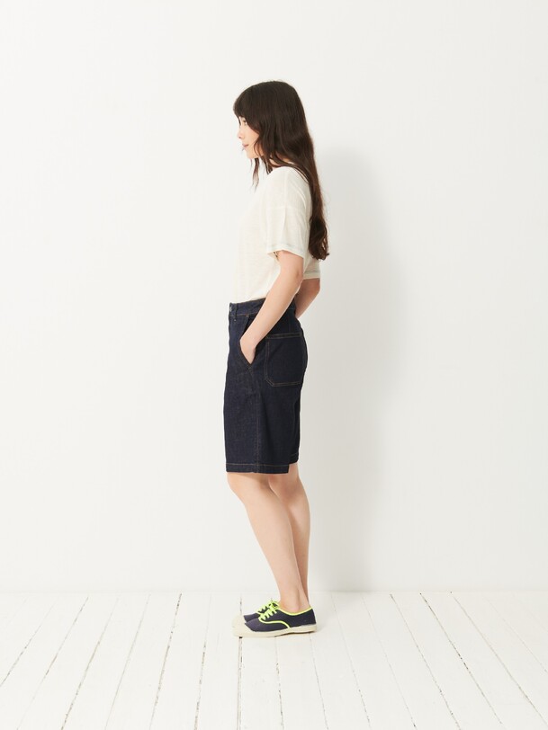 livio pantalones cortos de jean
