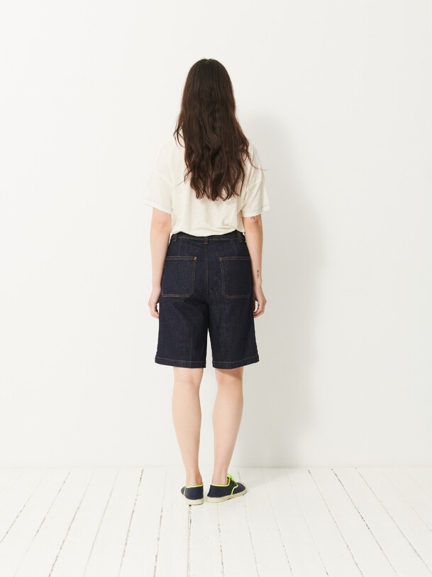 livio pantalones cortos de jean