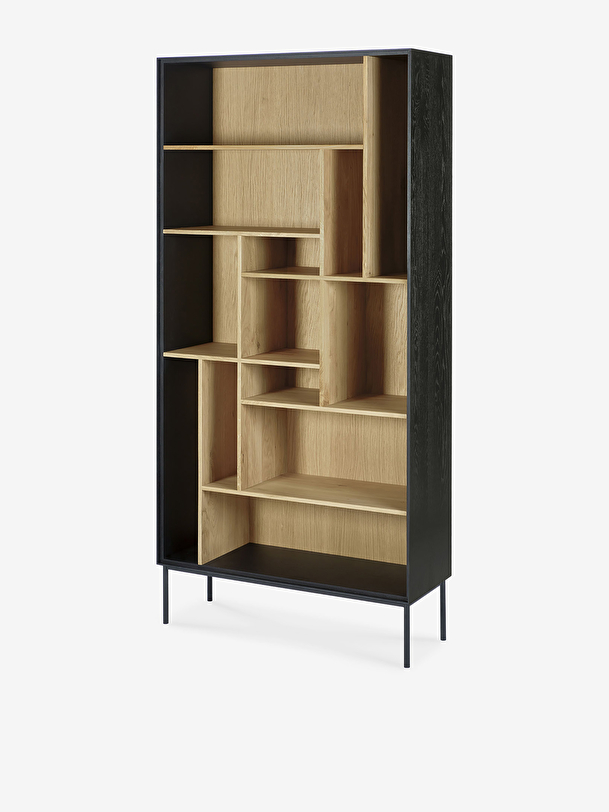 roble mirlo rack 100x37x207 de luz de roble