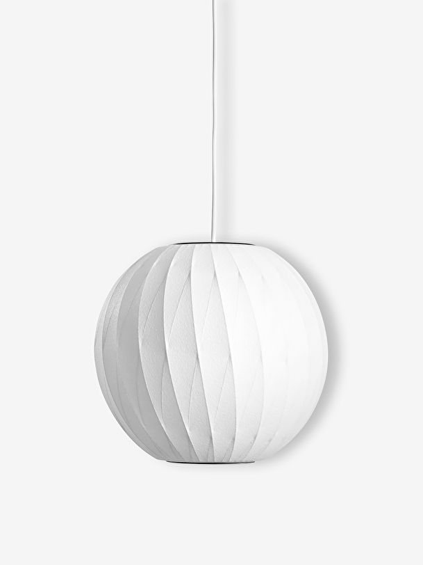 suspensión de boule de criss cross s blanco