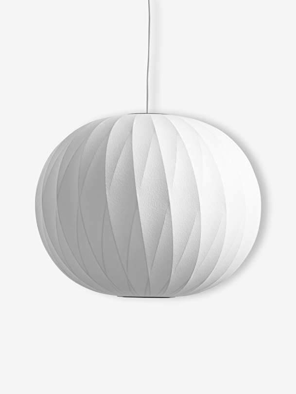 suspensión de boule de criss cross m blanco