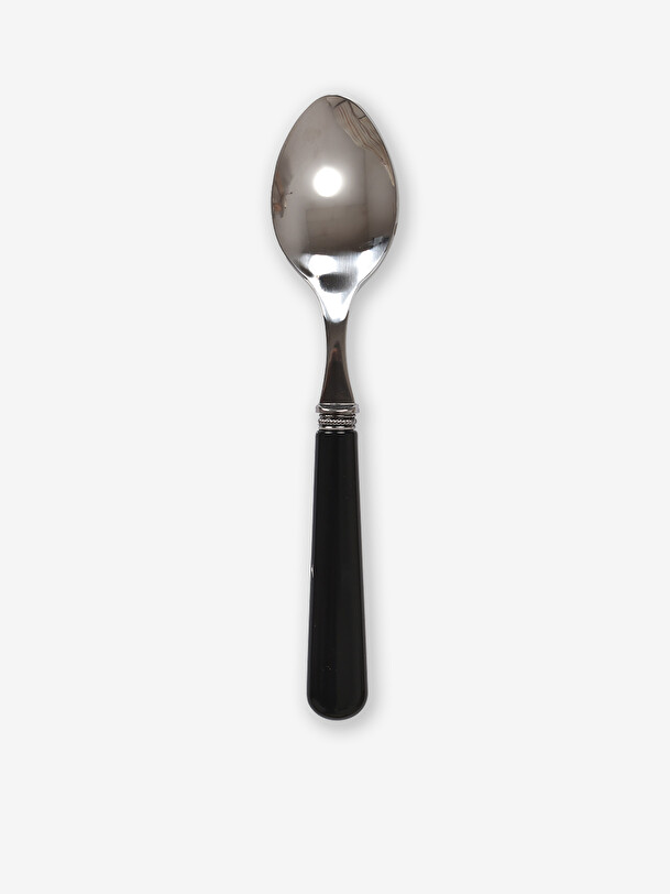 gran cuchara de moka de rayas índigo