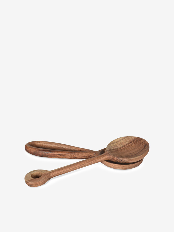 cubierto una ensalada marteles en bois - opjet natural