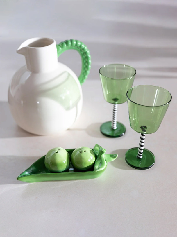 sel poivre petits pois - ampklevering verde