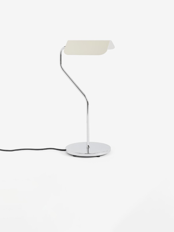 lámpara de mesa de apex blanc - heno blanco