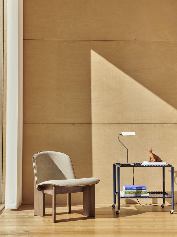 lámpara de mesa de apex blanc - heno blanco
