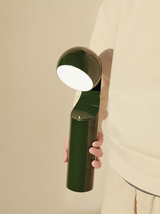 nómada de la lámpara de 180 bosque verde oscuro