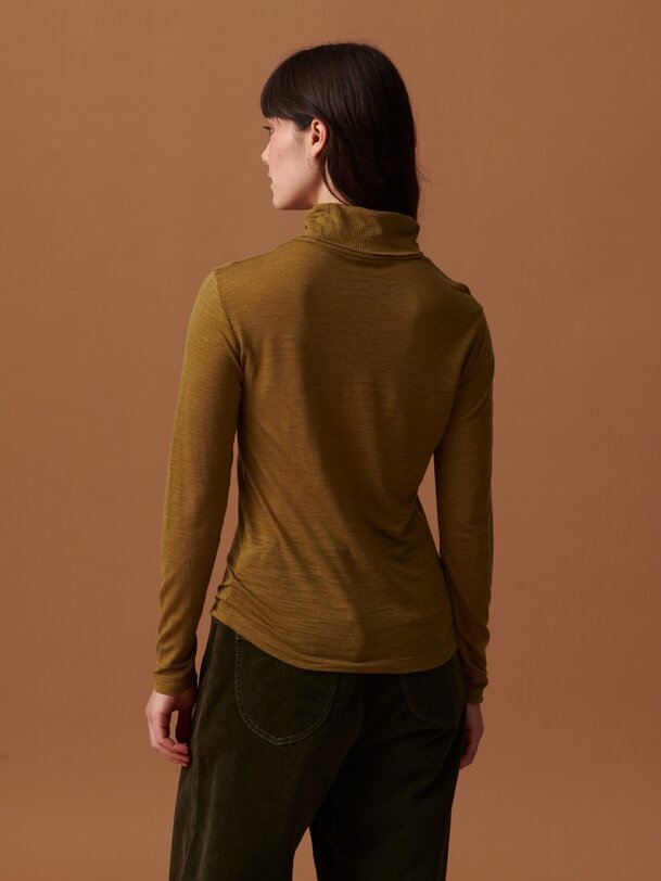 elwire t-shirt de color caqui