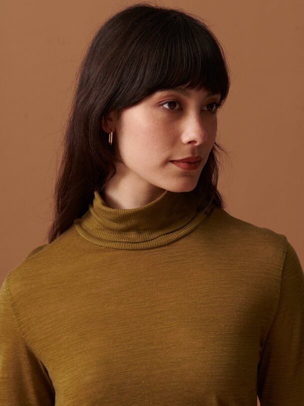 elwire t-shirt de color caqui