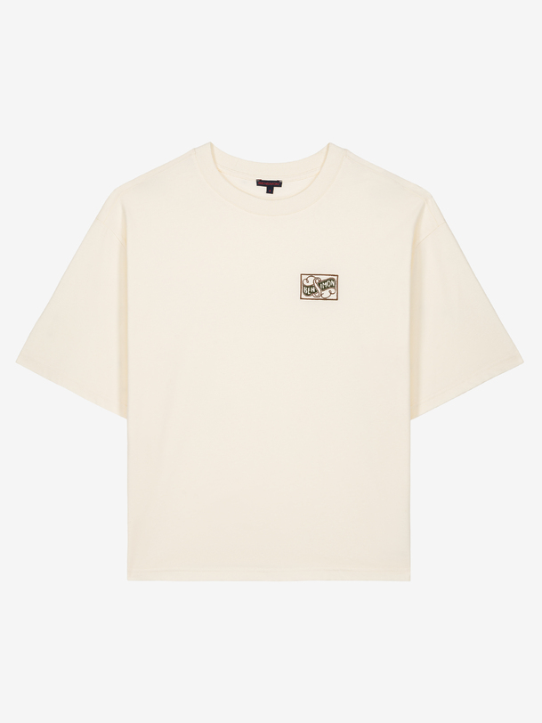 oderic t-shirt de color crudo