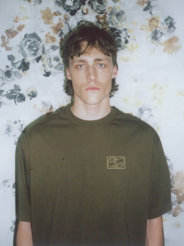 oderic t-shirt verde oliva oscuro