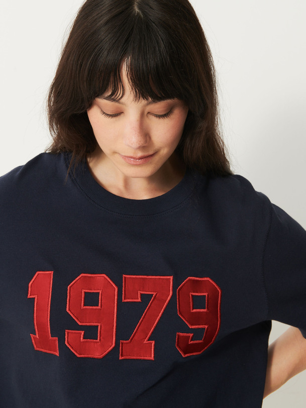 t-shirt de narbona marino
