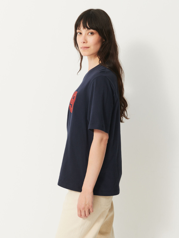 t-shirt de narbona marino