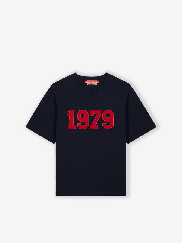 t-shirt de narbona marino