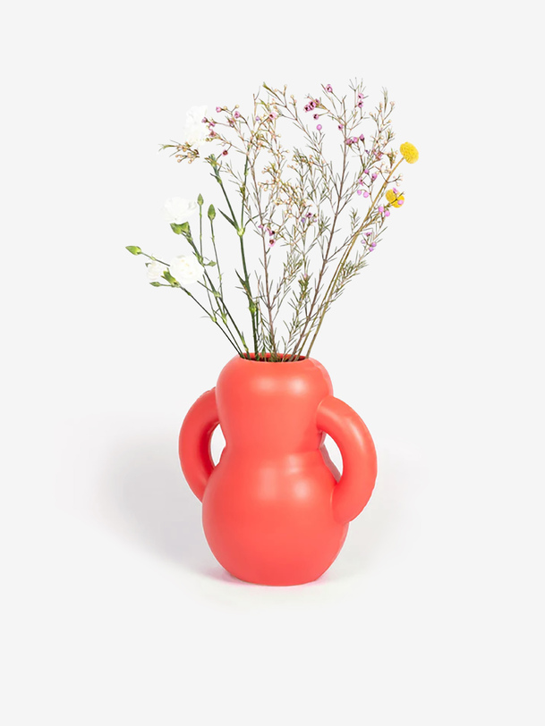 jarrón oscar rouge - casa studyo rojo