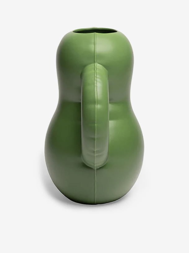 jarrón oscar kaki - casa studyo de color caqui