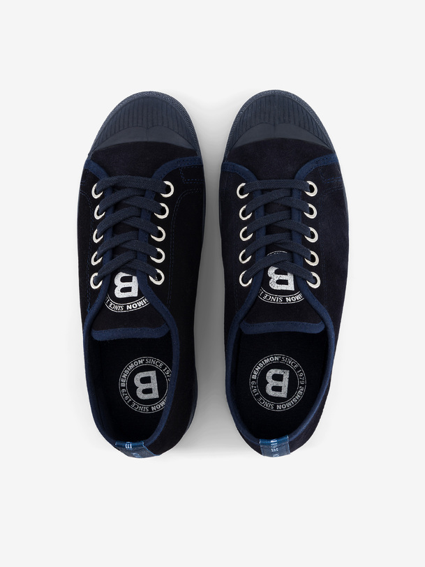 la mujer romy b79 de gamuza zapatillas marino
