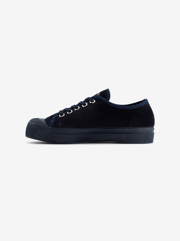 la mujer romy b79 de gamuza zapatillas marino