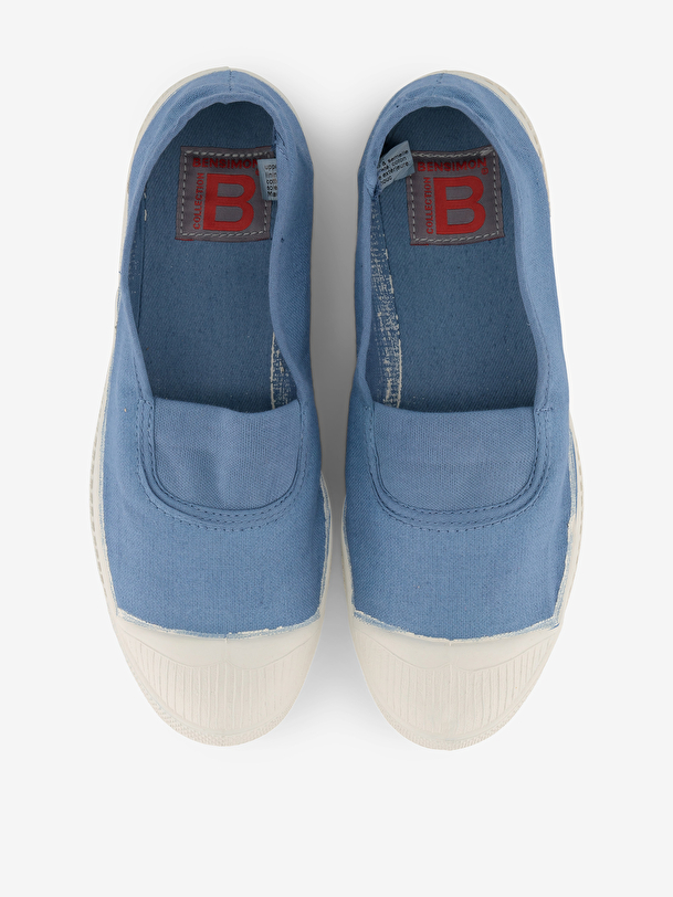 tenis un elástico mujer denim