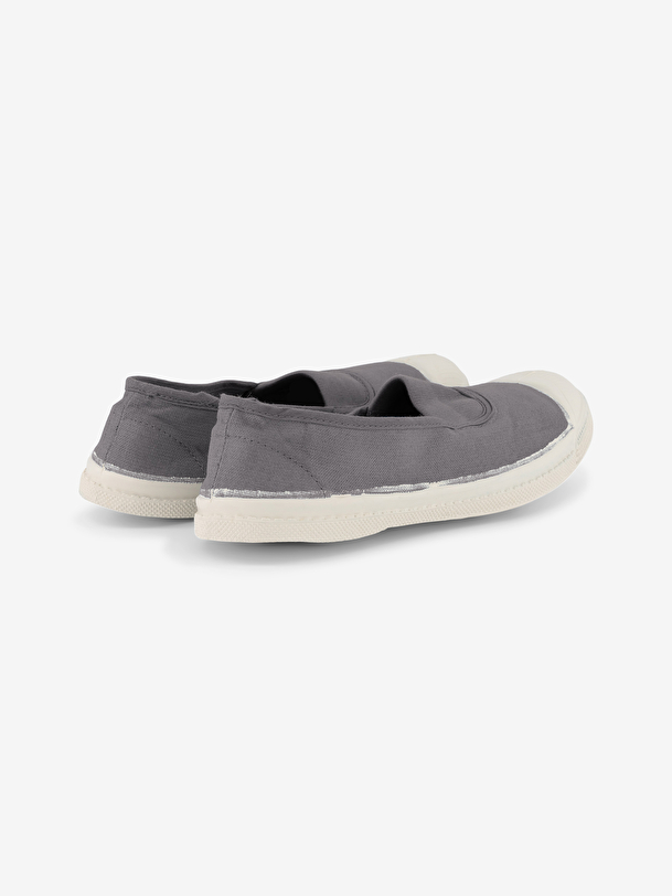 tenis un elástico mujer gris