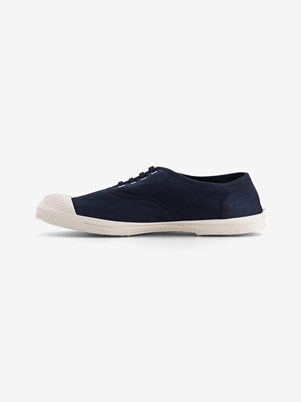tenis de mujer cordones marino