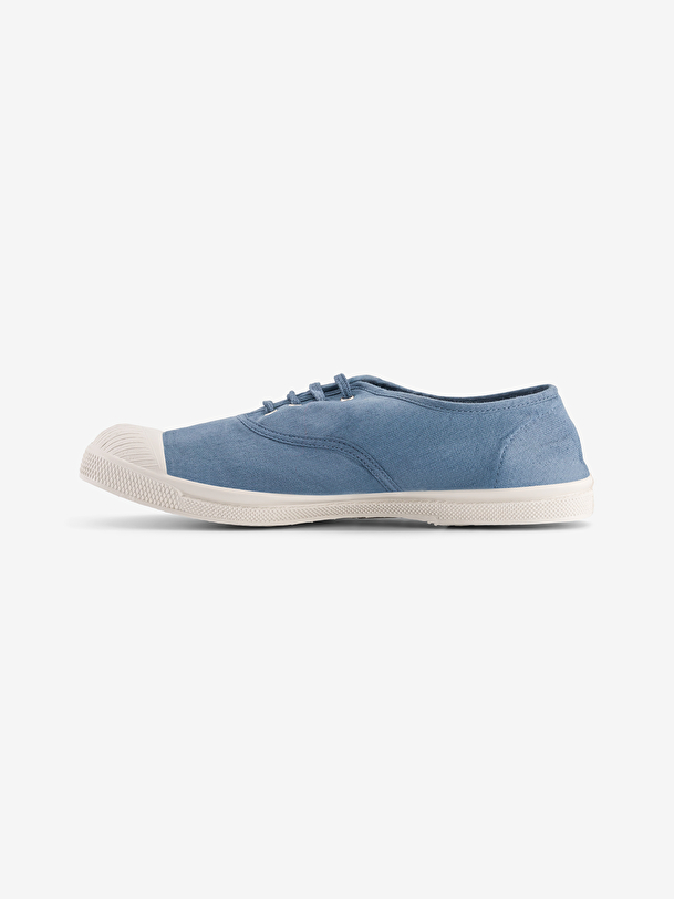tenis de mujer cordones de mezclilla