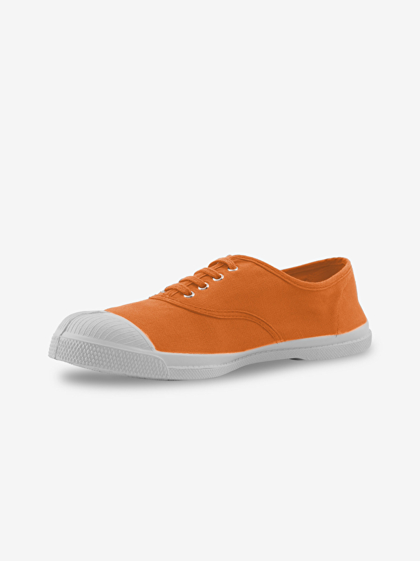 mujer de encaje-up de tenis de coral