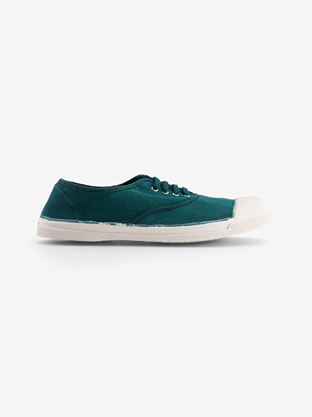 las mujeres cordones de los tenis de capri