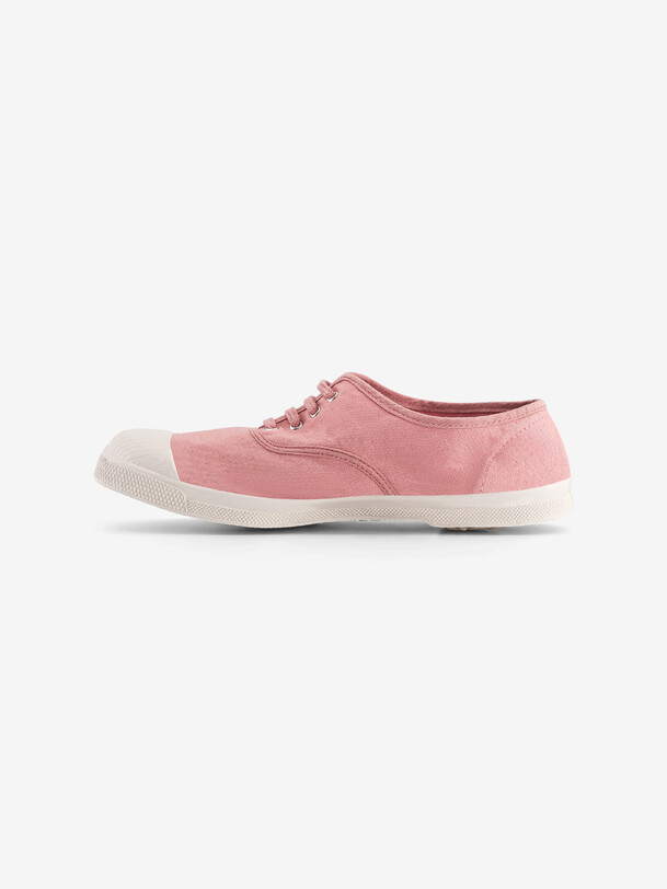 las mujeres cordones de los tenis de fleur