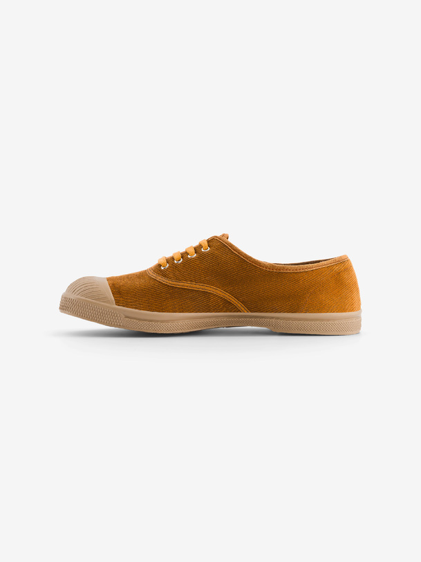 tenis bebé de pana de miel