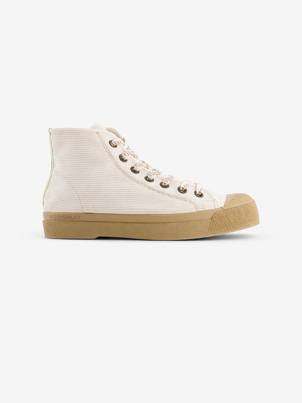 la mujer stella b79 pana zapatillas de deporte de color crudo