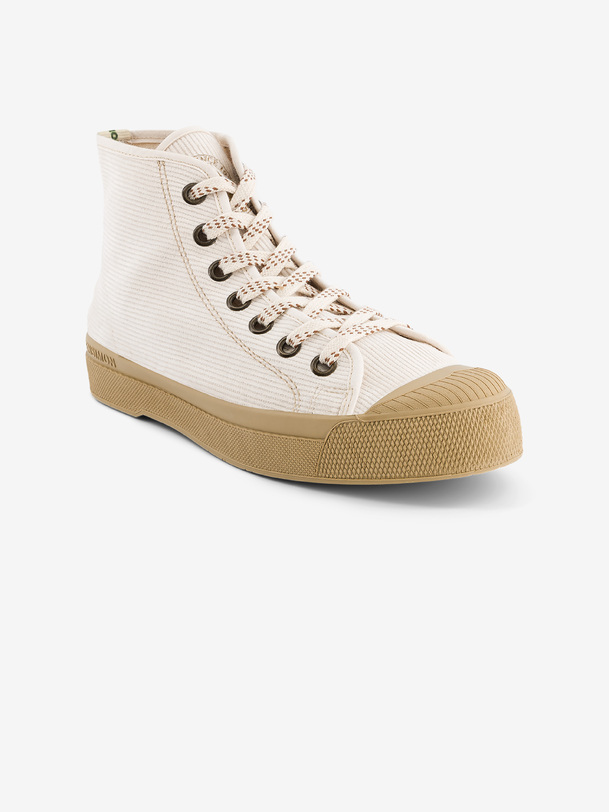 la mujer stella b79 pana zapatillas de deporte de color crudo