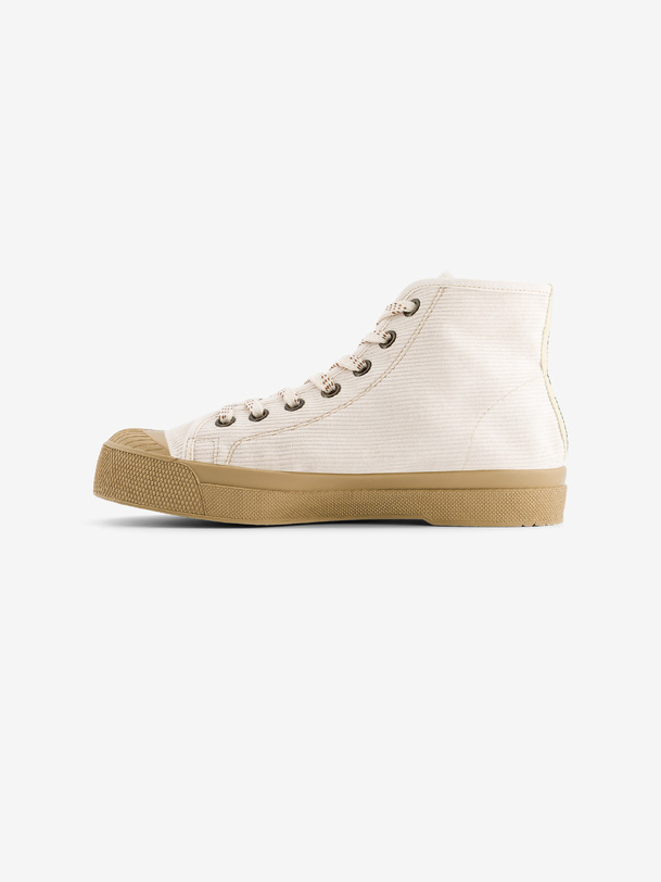 la mujer stella b79 pana zapatillas de deporte de color crudo
