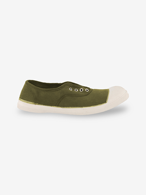 mujer elly tenis de color caqui