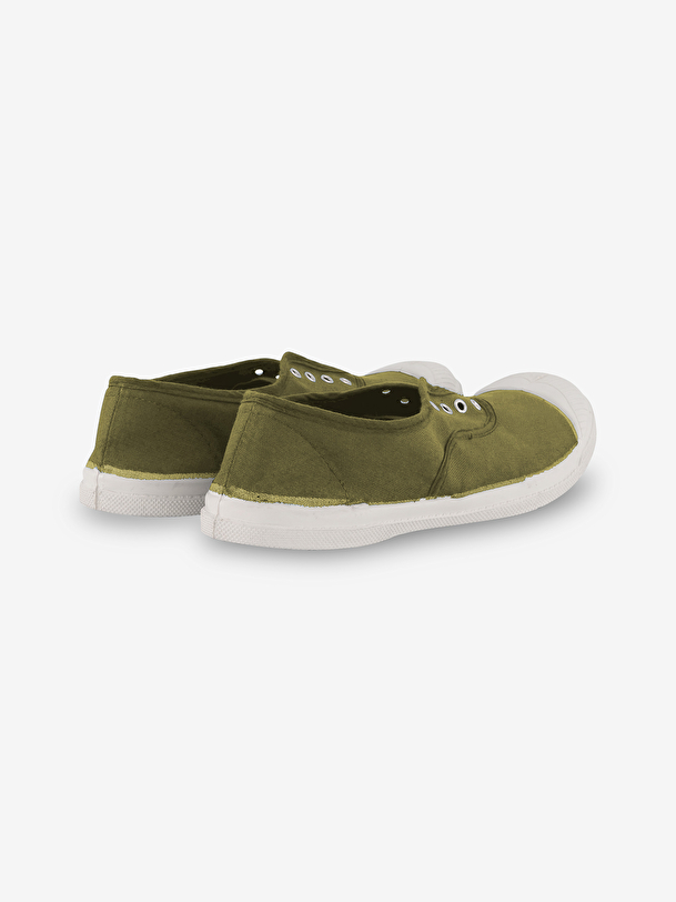 mujer elly tenis de color caqui